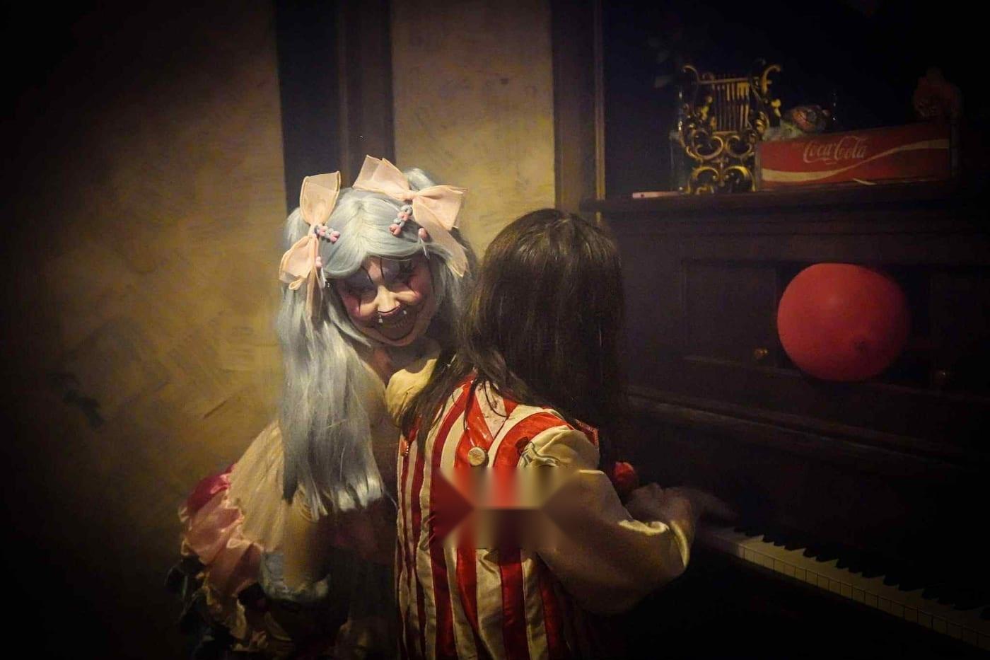 Two porcelain-doll-style characters